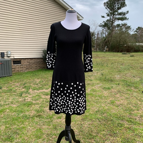 Est. 1946 Dresses & Skirts - EST. 1946 Polka Dot Knit Dress. Size S